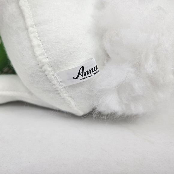 Annalee Artist Easter Bunny With Brush and Egg Blue Beret 2014 Whimsical Rabbit - Picture 12 of 15